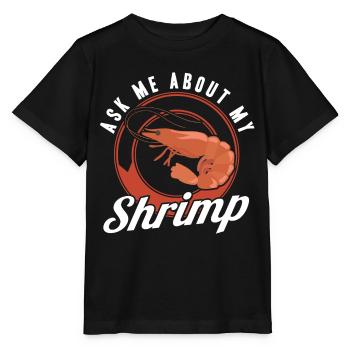Amateurs de fruits de mer Cadeau Fruits de mer - T-shirt bio MINI CREATOR Stanley/Stella Enfant - noir - Devant - Mikhail (115cm)