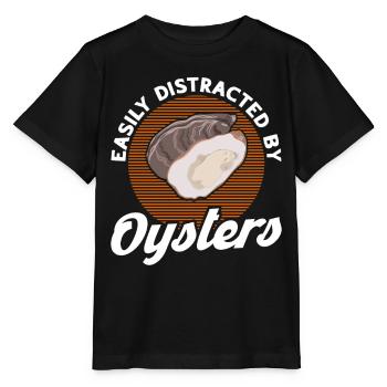 Cadeau pour les amateurs de fruits de mer Fruits de mer - T-shirt bio MINI CREATOR Stanley/Stella Enfant - noir - Devant - Mikhail (115cm)