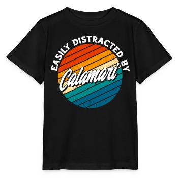 Amateurs de fruits de mer Cadeau Fruits de mer - T-shirt bio MINI CREATOR Stanley/Stella Enfant - noir - Devant - Mikhail (115cm)