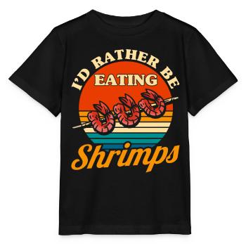 Amateurs de fruits de mer Cadeau Fruits de mer - T-shirt bio MINI CREATOR Stanley/Stella Enfant - noir - Devant - Mikhail (115cm)