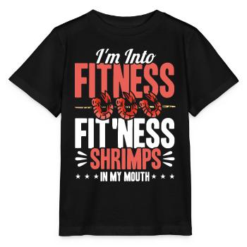 Cadeau pour les amateurs de fruits de mer Fruits de mer - T-shirt bio MINI CREATOR Stanley/Stella Enfant - noir - Devant - Mikhail (115cm)