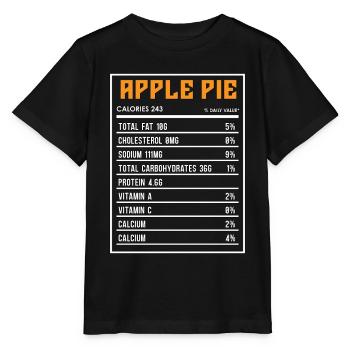 Tarte aux pommes Valeur nutritive Baker Cuisson Pommier - T-shirt bio MINI CREATOR Stanley/Stella Enfant - noir - Devant - Mikhail (115cm)