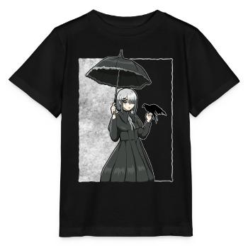 Finlandais Goth Esthétique Gothique Anime Fille Goth - T-shirt bio MINI CREATOR Stanley/Stella Enfant - noir - Devant - Mikhail (115cm)