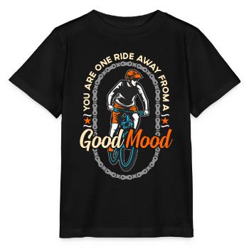Bicycle You Are One Ride Away Road Bike Cyclist - Stanley/Stella MINI CREATOR Kids’ T-Shirt - black - Front - Mikhail (115cm)