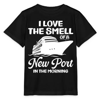 Drôle de croisière Bateau de croisière Bateau de croisière - T-shirt bio MINI CREATOR Stanley/Stella Enfant - noir - Devant - Mikhail (115cm)