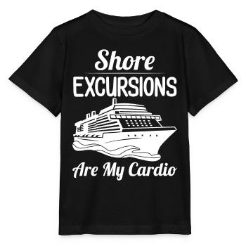 Drôle de croisière Bateau de croisière Bateau de croisière - T-shirt bio MINI CREATOR Stanley/Stella Enfant - noir - Devant - Mikhail (115cm)