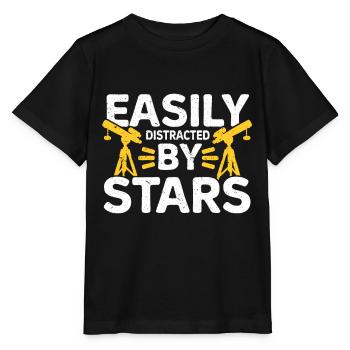 Stargazer Gift Kosmologie Stargazing - Stanley/Stella Kinder T-Shirt MINI CREATOR  - Schwarz - Vorne - Mikhail (115cm)