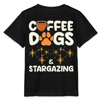 Stargazer Gift Kosmologie Stargazing - Stanley/Stella Kinder T-Shirt MINI CREATOR  - Schwarz - Vorne - Mikhail (115cm)