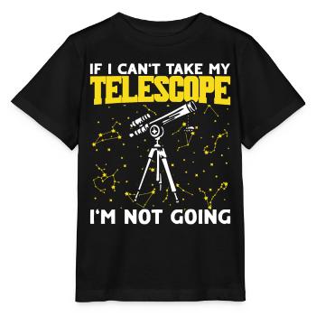 Stargazer Gift Kosmologie Stargazing - Stanley/Stella Kinder T-Shirt MINI CREATOR  - Schwarz - Vorne - Mikhail (115cm)