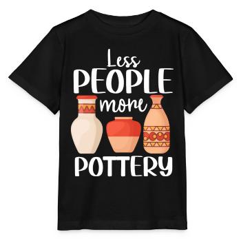 Ceramic Oven Cermaicist Ceramic Clay Oven Pot - Stanley/Stella MINI CREATOR Kids’ T-Shirt - black - Front - Mikhail (115cm)
