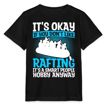 Rafting Raft Gift Paddler Rafting - Stanley/Stella MINI CREATOR Kids’ T-Shirt - black - Front - Mikhail (115cm)