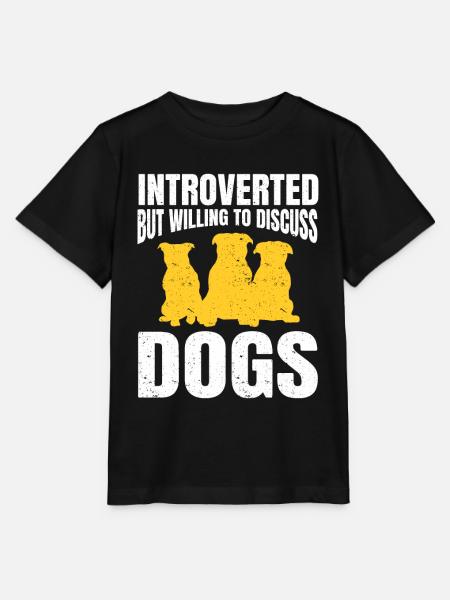Introvertiert Geschenk Sarkastisch Introvertiert - T-shirt MINI CREATOR barn från Stanley/Stella - svart