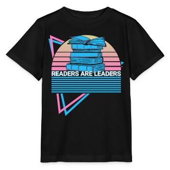 Book Reader Entrepreneur - Stanley/Stella MINI CREATOR Kids’ T-Shirt - black - Front - Mikhail (115cm)