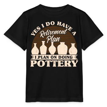 Ceramic Oven Cermaicist Ceramic Clay Oven Pot - Stanley/Stella MINI CREATOR Kids’ T-Shirt - black - Front - Mikhail (115cm)