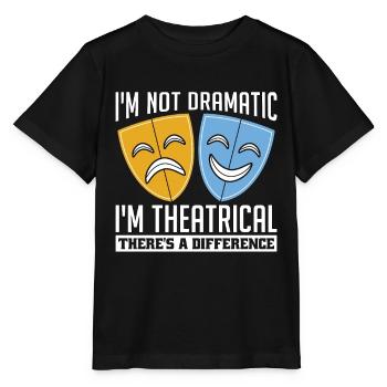 Musical Theatre I'm Not Dramatic I'm Musical Movie - Stanley/Stella Kinder T-Shirt MINI CREATOR  - Schwarz - Vorne - Mikhail (115cm)