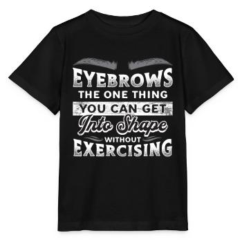 Makeup Artist Eyebrows The One Thing Brow Artist - Stanley/Stella MINI CREATOR Kids’ T-Shirt - black - Front - Mikhail (115cm)