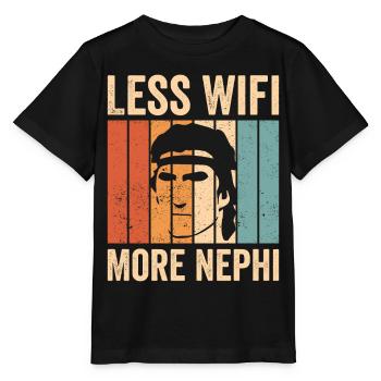 Drôle de missionnaire mormon SDJ - T-shirt bio MINI CREATOR Stanley/Stella Enfant - noir - Devant - Mikhail (115cm)