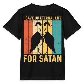 Drôle d’ex-mormon LDS Exmo - T-shirt bio MINI CREATOR Stanley/Stella Enfant - noir - Devant - Mikhail (115cm)