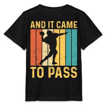 Funny Mormon Missionary LDS Soccer - Stanley/Stella MINI CREATOR Kids’ T-Shirt - black - Front - Mikhail (115cm)