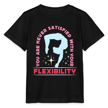 Contorsion Vous n’êtes jamais satisfait Art du cirque - T-shirt bio MINI CREATOR Stanley/Stella Enfant - noir - Devant - Mikhail (115cm)