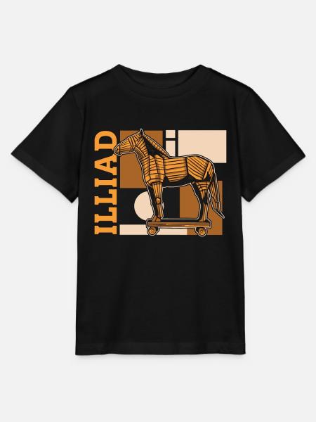 Griekse Mythologie Illiad Mythologie Goden Oude Mythe - Stanley/Stella Kinder-T-shirt MINI CREATOR - zwart