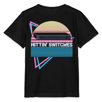 Rétro de la technologie de réseau - T-shirt bio MINI CREATOR Stanley/Stella Enfant - noir - Devant - Mikhail (115cm)