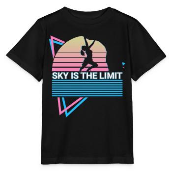 Rock Climbing Rock Climber Retro - Stanley/Stella MINI CREATOR Kids’ T-Shirt - black - Front - Mikhail (115cm)
