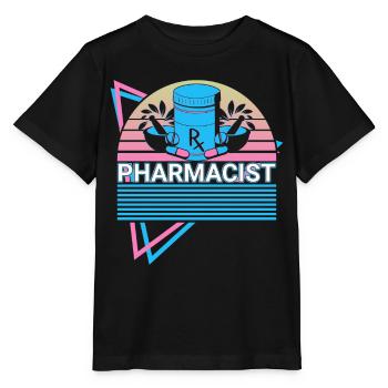 Apothekerin Apotheke Retro - Stanley/Stella Kinder T-Shirt MINI CREATOR  - Schwarz - Vorne - Mikhail (115cm)