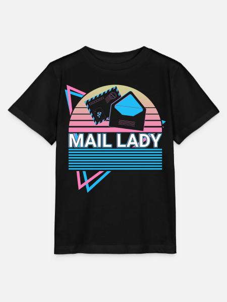 Postdienst Postbote Retro - Stanley/Stella Kinder T-Shirt MINI CREATOR  - Schwarz