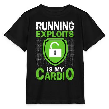 Cybersecurity, Hacking, IT - Stanley/Stella MINI CREATOR Kids’ T-Shirt - black - Front - Mikhail (115cm)