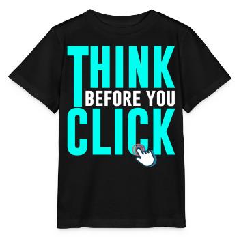 Cybersecurity, Hacking, IT - Stanley/Stella MINI CREATOR Kids’ T-Shirt - black - Front - Mikhail (115cm)