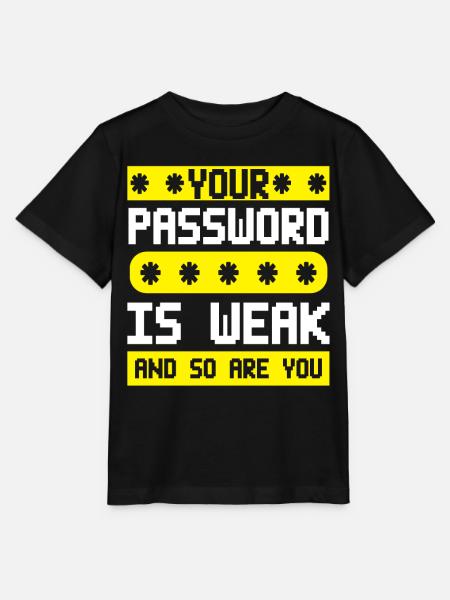 Cybersicherheit Hacking IT - Stanley/Stella Kinder T-Shirt MINI CREATOR - Schwarz