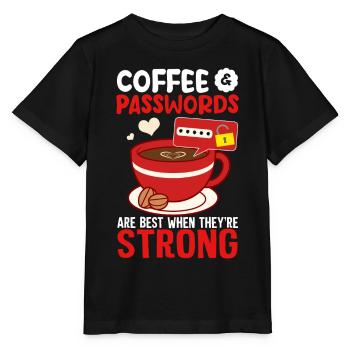 Cybersecurity, Hacking, IT - Stanley/Stella MINI CREATOR Kids’ T-Shirt - black - Front - Mikhail (115cm)