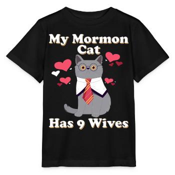 Missionnaire mormon SDJ - T-shirt bio MINI CREATOR Stanley/Stella Enfant - noir - Devant - Mikhail (115cm)