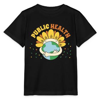 Épidémiologiste en santé publique Infirmières Agents de santé - T-shirt bio MINI CREATOR Stanley/Stella Enfant - noir - Devant - Mikhail (115cm)