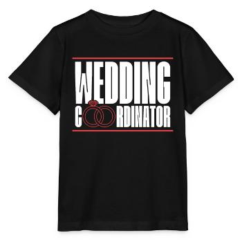 Wedding Planner Wedding Coordinator Marriage Plan - Stanley/Stella Kinder T-Shirt MINI CREATOR  - Schwarz - Vorne - Mikhail (115cm)