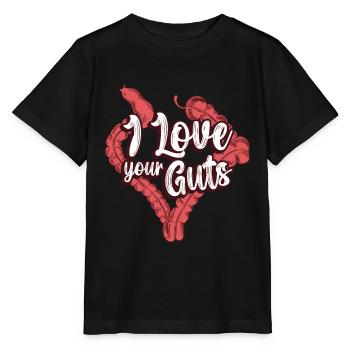 Dietitian I Love Your Guts Nutritionist Dietitians - Stanley/Stella MINI CREATOR Kids’ T-Shirt - black - Front - Mikhail (115cm)