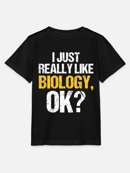 Biologie Geschenk Biologe - Stanley/Stella Kinder T-Shirt MINI CREATOR  - Schwarz