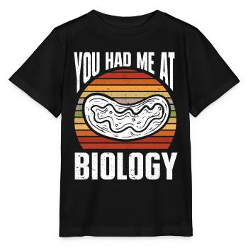 Biology Gift Biologist - Stanley/Stella MINI CREATOR Kids’ T-Shirt - black - Front - Mikhail (115cm)