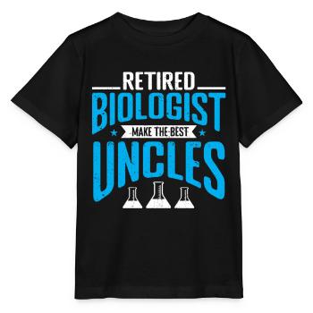 Biology Gift Biologist - Stanley/Stella MINI CREATOR Kids’ T-Shirt - black - Front - Mikhail (115cm)