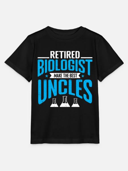 Biologie Geschenk Biologe - Stanley/Stella Kinder T-Shirt MINI CREATOR  - Schwarz