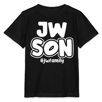 Témoins de Jéhovah - T-shirt bio MINI CREATOR Stanley/Stella Enfant - noir - Devant - Mikhail (115cm)