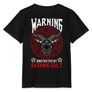 The Merry Satan - Stanley/Stella MINI CREATOR Kids’ T-Shirt - black - Front - Mikhail (115cm)
