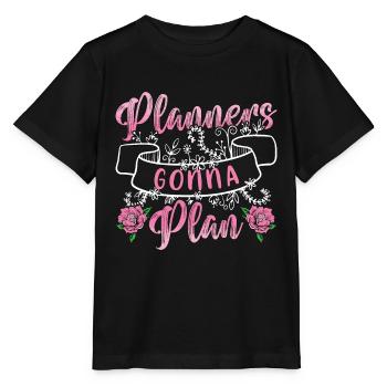 Wedding Planners Gonna Plan Wedding Coordinator - Stanley/Stella Kinder T-Shirt MINI CREATOR  - Schwarz - Vorne - Mikhail (115cm)