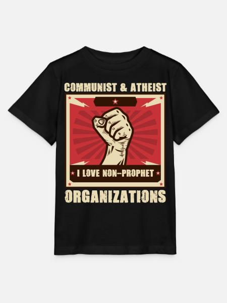Atheismus - Stanley/Stella Kinder T-Shirt MINI CREATOR  - Schwarz