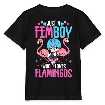 Cross Dressing - Stanley/Stella Kinder T-Shirt MINI CREATOR  - Schwarz - Vorne - Mikhail (115cm)