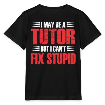 Tuteur Cadeau Tuteur - T-shirt bio MINI CREATOR Stanley/Stella Enfant - noir - Devant - Mikhail (115cm)