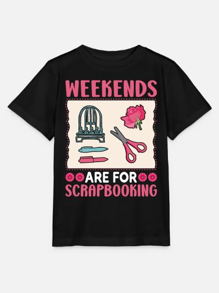 Scrapbooker - Stanley/Stella Kinder T-Shirt MINI CREATOR - Schwarz