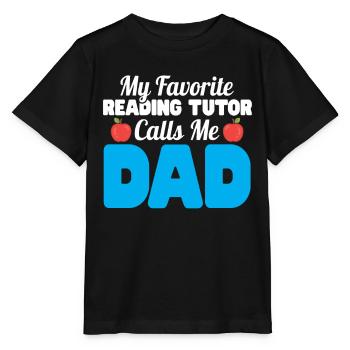 Tuteur Cadeau Tuteur - T-shirt bio MINI CREATOR Stanley/Stella Enfant - noir - Devant - Mikhail (115cm)