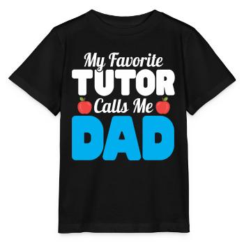 Tuteur Cadeau Tuteur - T-shirt bio MINI CREATOR Stanley/Stella Enfant - noir - Devant - Mikhail (115cm)